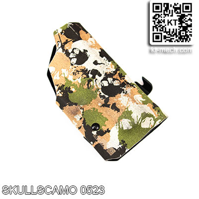 skullscamo fabric wrap holster