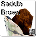 saddle brown liner