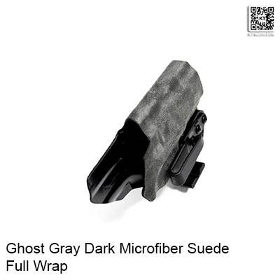 ghost gray dark microfiber suede liner