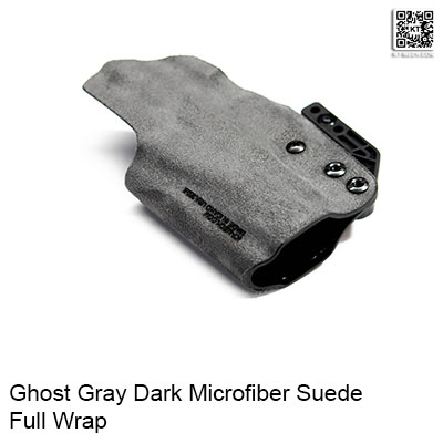 ghost gray dark microfiber suede liner