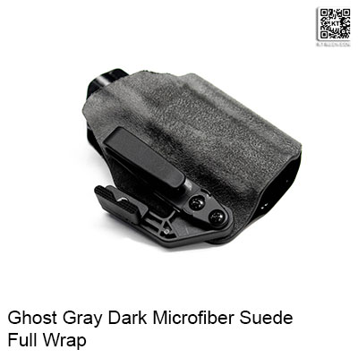 ghost gray dark microfiber suede liner